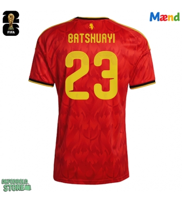Belgien Michy Batshuayi #23 Replika Hjemmebanetrøje VM 2026 Kortærmet